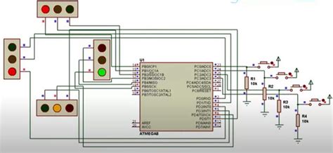 Block Diagram Of Density Based Traffic Light Controller Figu