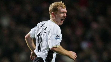 Paul Scholes Volley V Aston Villa 23 December 2006 Manchester United