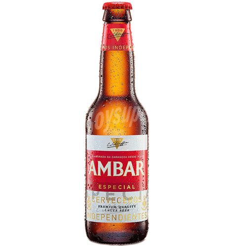 Ambar Cerveza Especial Botella 33 Cl