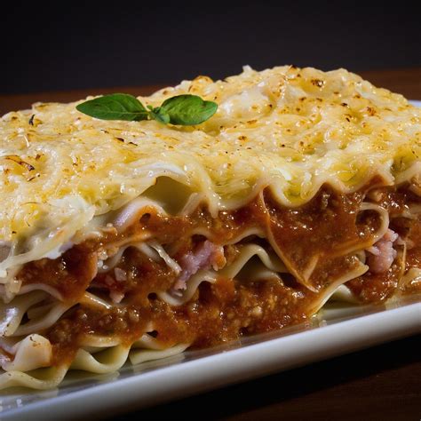 Lasagnes Au B Uf Hach Et Tomates Fra Ches