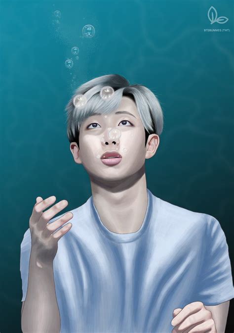 Twitter Bts Fanart Namjoon Fan Art Rap Monster Fanart