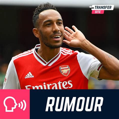 Transfer Site On Twitter 🗣️ Rumour Real Madrid Will Move For Pierre Emerick Aubameyang If