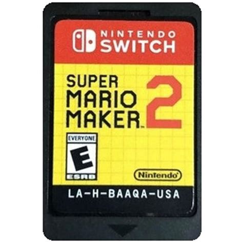 Super Mario Maker 2 Nintendo Switch Somente Cartucho Seminovo