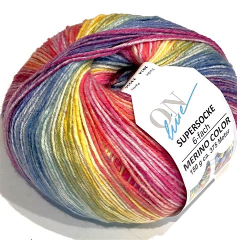 Supersocke Fach Merino Color Sort