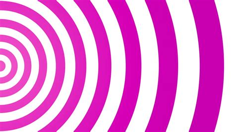 Purple And White Rotating Hypnosis Spiral Seamless Loop Stock Footage