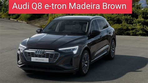 NEW Audi Q8 E Tron Madeira Brown 2023 Exterior And Interior Amazing