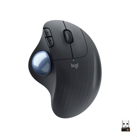 Mysz Bezprzewodowa Logitech ERGO M575 Ergonomiczna Grafitowa Sklep