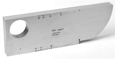 IIW V1 NDT Calibration Blocks For Ultrasonic Testing At Rs 900 In