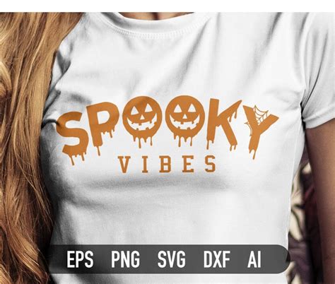 Spooky Vibes Svg Png Spooky Season Halloween Svg Fall Svg Etsy