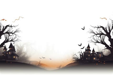 Fundo De Halloween Vetor Premium