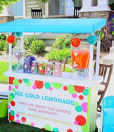 Lemonade Stand Ideas