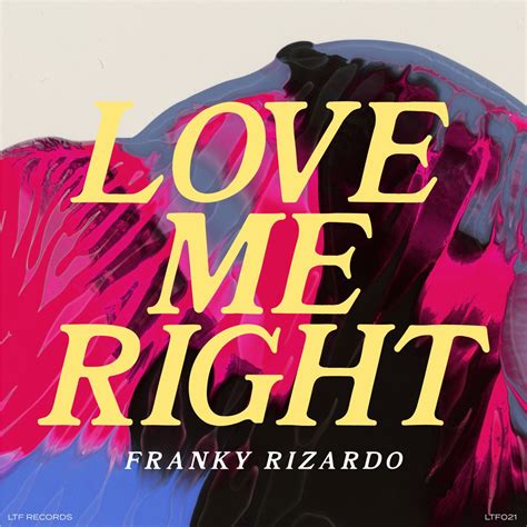 ‎love Me Right Single Album By Franky Rizardo Apple Music