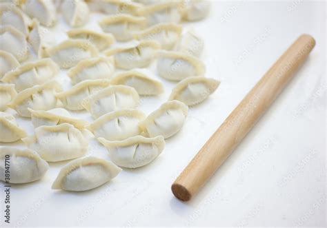 Chinese dumplings Stock Photo | Adobe Stock