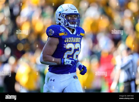 South Dakota State Jackrabbits Running Back Isaiah Davis In The