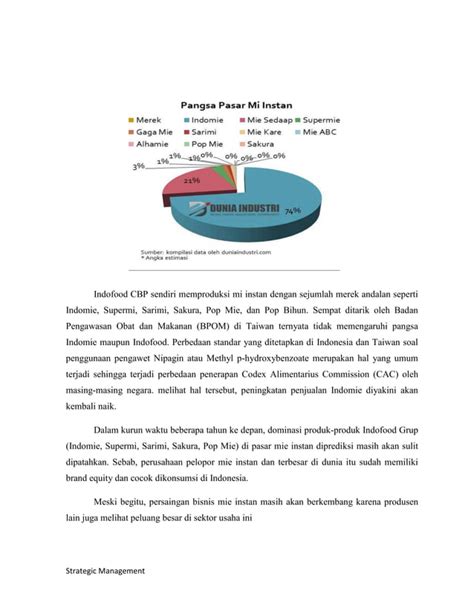 Analisis Swot Pt Indofood Sukses Makmur Pdf