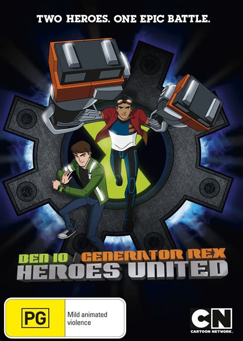 Ben 10 - Generator Rex: Heroes United (2011) - Posters — The Movie ...