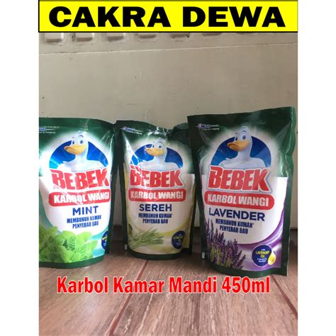 Jual BEBEK Karbol Pembunuh Kuman Akibat Bau Dan Pewangi Lantai Refill