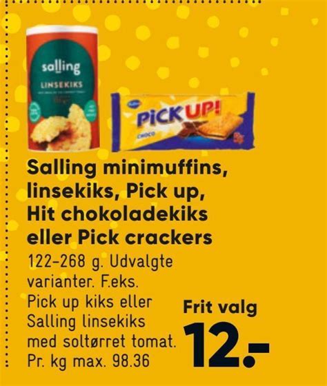 Salling Mini Muffins Linsekiks Pick Up Hit Choko Ladekiks Eller Pick