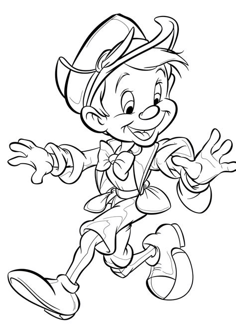 Coloriage Pinocchio Imprimer Gratuit Objectif Maternelle