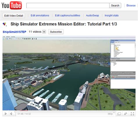 Shipsim Watch The Ship Simulator Extremes Mission Editor Tutorial