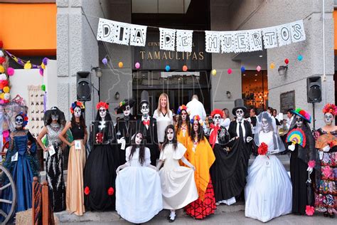 Hoy Tamaulipas Celebran Tradicion Mexicana Del Dia De Muertos En