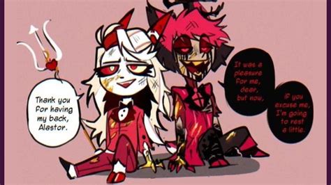 Charlie And Alastor After The Battle Hazbin Hotel Comic Dub Youtube