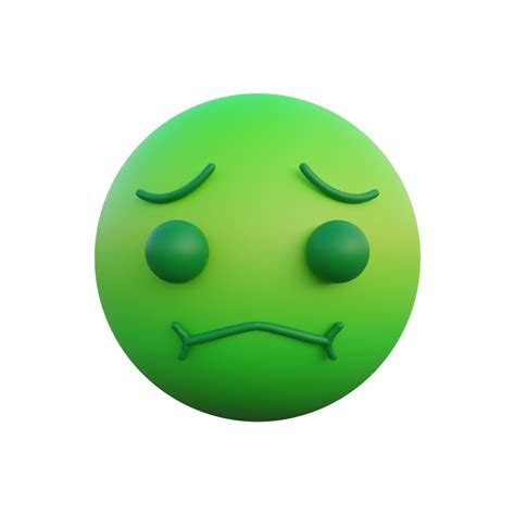 Green Smiley Face Png