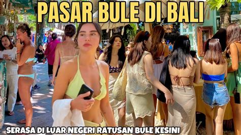 WOW FULL BULE BERKUMPUL DISINI SUNDAY MARKET LA BRISA CANGGU BALI