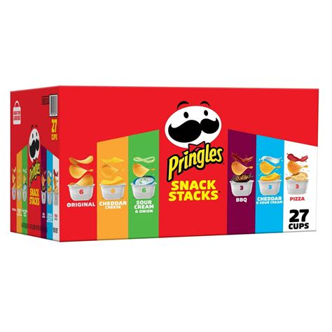 Pringles Potato Crisps Chips Lunch Snacks Office And Kids Snacks