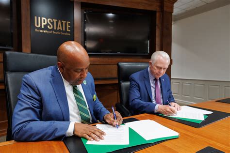 Usc Upstate Partners With Greenville Technical College To Establish