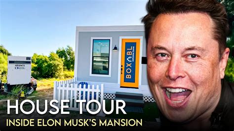 Elon Musk | House Tour | $1 Million Austin Mansion & More