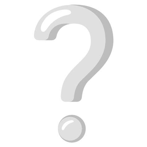 White Question Mark Vector SVG Icon - SVG Repo