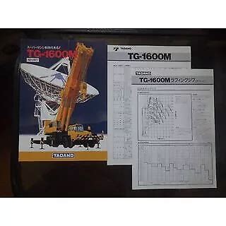 Tadano Heavy Equipment Catalog Tg M With Main Specifications Mk