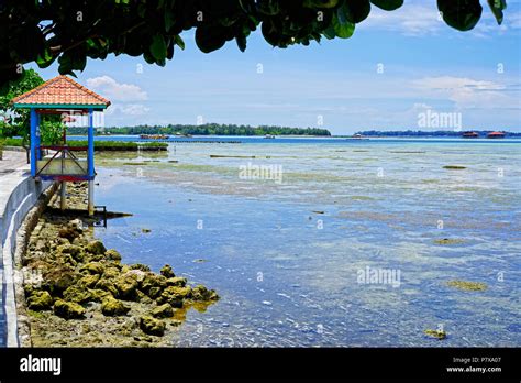 Pulau Harapan Island Beach, Kepulauan Seribu, Jakarta, Indonesia Stock ...