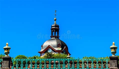 The Schloss Weilburg Former Residential Castle Of The House Of Nassau Germany Stock Image