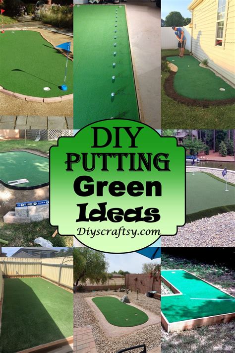 15 DIY Putting Green Ideas In Backyard DIYsCraftsy