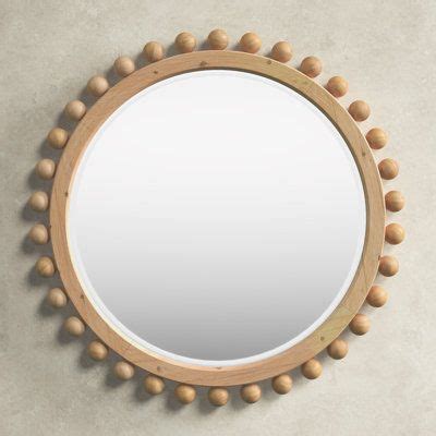 Birch Lane Augustine Beveled Accent Mirror Wood In Brown Size H