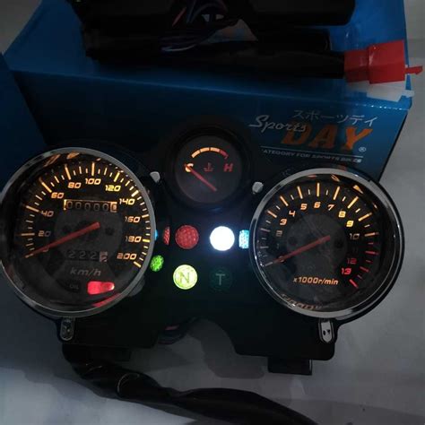 Spidometer Spido Ninja R Ss Spido Speedo Speedometer Ninja Chrome Tilas