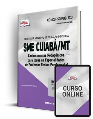 Baixe Apostila pdf Apostila SME Cuiabá MT 2023 Conhec Pedagógicos