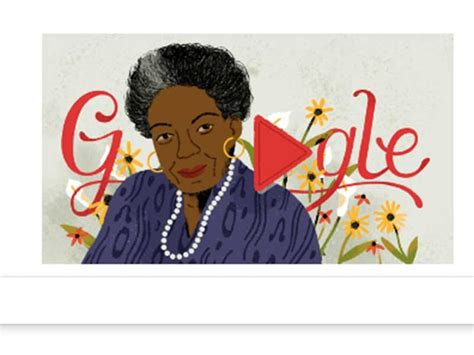 Google Doodle Rayakan Ulang Tahun Maya Angelou