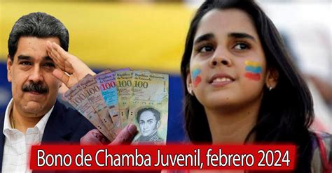 Ya se activó el Bono de Chamba Juvenil Esto se sabe Venezuela Qué