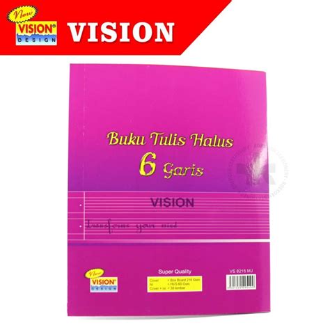 Jual Buku Tulis Halus Vision Garis Shopee Indonesia