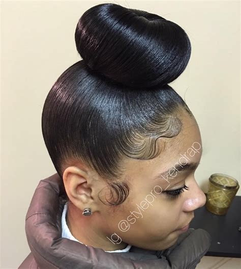 Perfect Cute Bun Hairstyles For Short Hair Black Girl For Long Hair