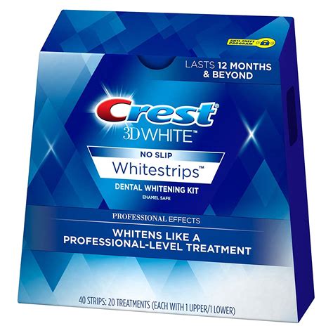 Crest D White Professional Effects Whitestrips Teeth Whitening Strips