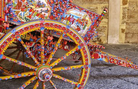 Carretto Siciliano Sicilian Cart Parco Delle Madonie