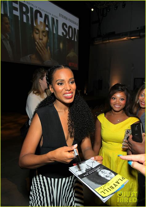 Photo: kerry washington american son screening in la 02 | Photo 4377718 | Just Jared ...