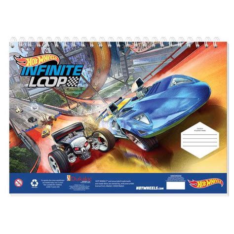 Μπλοκ ζωγραφικής HOT WHEELS X ΦΥΛ Αυτοκόλλητα Στένσιλ MPZO copy expert