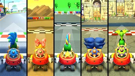 Evolution Of Koopalings In Mario Kart 2014 2019 Youtube