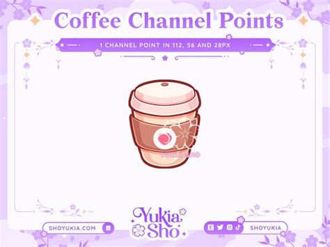 Coffee Channel Points for Twitch Twitch Channel Point Icon - Etsy ...