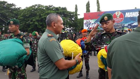 Danrem Pantau Persiapan Akhir Pelaksanaan HJK Dan HUT Kodam Brawijaya